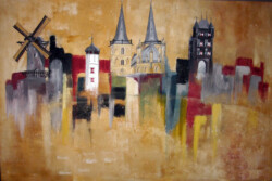 "Xanten im Herbst" - 120 x 80 cm